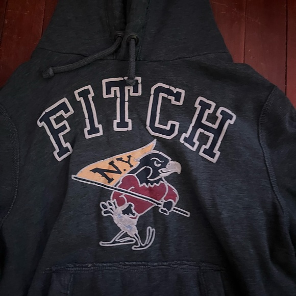 Abercrombie and fitch vintage hoodie size L but fits medium - Picture 2 of 2